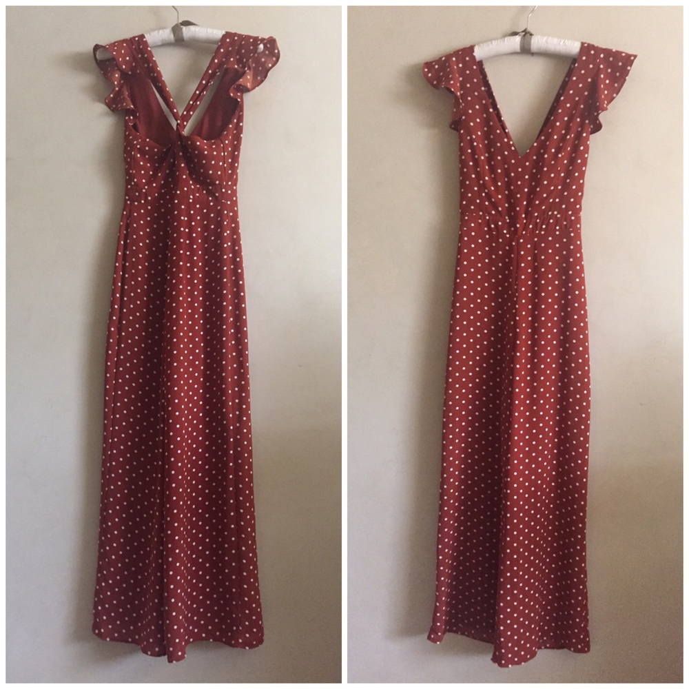 Beautiful Polka Dots Jumpsuit, NWOT - Picture 4 of 5